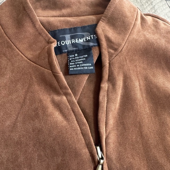 Requirements brown  Jacket - Picture 4 of 11